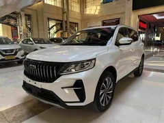 2021 Geely Vision X6 PRO 1.4T AT Premium, белый — фото 1