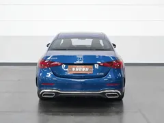 2022 Mercedes-Benz C-Class C 260 L Sport, синий — фото 4