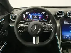 2022 Mercedes-Benz C-Class C 260 L Sport, синий — фото 11