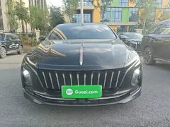 2021 Hongqi E-QM5 EV Qiyue, чёрный — фото 3
