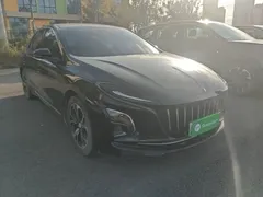 2021 Hongqi E-QM5 EV Qiyue, чёрный — фото 4