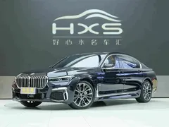 2021 BMW 7 Series 740Li xDrive Executive M Sport Package, чёрный — фото 1