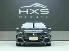 2021 BMW 7 Series 740Li xDrive Executive M Sport Package, чёрный — фото 2