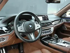 2021 BMW 7 Series 740Li xDrive Executive M Sport Package, чёрный — фото 7