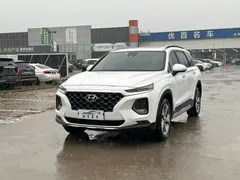 2020 Hyundai Santa Fe 380 TGDi AT 4WD TOP HTRAC Flagship, белый — фото 1
