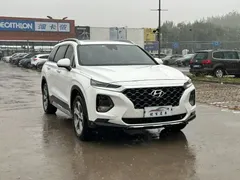 2020 Hyundai Santa Fe 380 TGDi AT 4WD TOP HTRAC Flagship, белый — фото 3