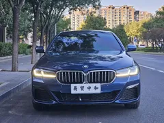 2021 BMW 5 Series 530Li Executive M Sport Package, синий — фото 4