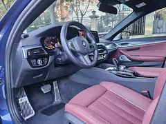 2021 BMW 5 Series 530Li Executive M Sport Package, синий — фото 6
