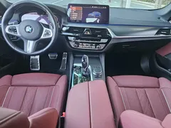 2021 BMW 5 Series 530Li Executive M Sport Package, синий — фото 7