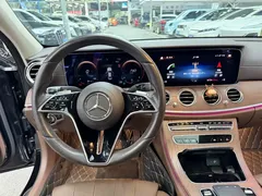 2022 Mercedes-Benz E-Class E 300 L Fashion, чёрный — фото 16