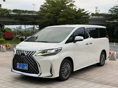 2020 Lexus LM 300h 4, белый — фото 1