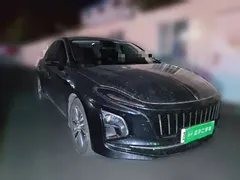 2022 Hongqi E-QM5 EV 431km, чёрный — фото 3