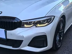 2021 BMW 3 Series 325i M Sport Night Package, белый — фото 2