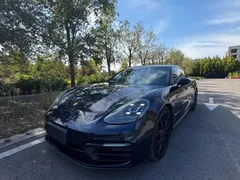 2022 Porsche Panamera 2.9T Platinum Edition, синий — фото 1