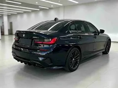 2021 BMW 3 Series 325Li M Sport Night Package, чёрный — фото 4