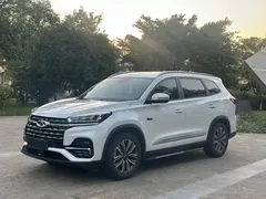 2021 Chery Tiggo 8 Kunpeng 290TGDI AT, белый — фото 1