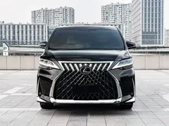 2020 Lexus LM 300h 7-seat, чёрный — фото 1