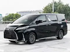 2020 Lexus LM 300h 7-seat, чёрный — фото 8