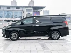 2020 Lexus LM 300h 7-seat, чёрный — фото 9