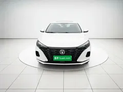 2021 Changan Eado PLUS Blue Whale NE 1.4T GDI DCT Premium, белый — фото 2