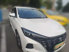 2021 Changan Eado PLUS Blue Whale NE 1.4T GDI DCT Premium, белый — фото 3