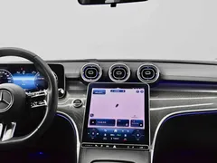 2023 Mercedes-Benz C-Class C 350 eL PHEV, синий — фото 8