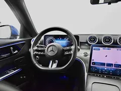 2023 Mercedes-Benz C-Class C 350 eL PHEV, синий — фото 9