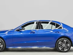 2023 Mercedes-Benz C-Class C 350 eL PHEV, синий — фото 16
