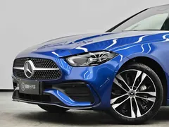 2023 Mercedes-Benz C-Class C 350 eL PHEV, синий — фото 22