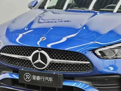 2023 Mercedes-Benz C-Class C 350 eL PHEV, синий — фото 23