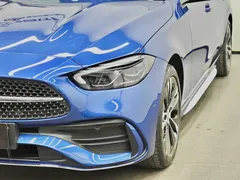 2023 Mercedes-Benz C-Class C 350 eL PHEV, синий — фото 24