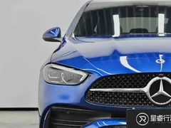2023 Mercedes-Benz C-Class C 350 eL PHEV, синий — фото 27