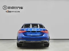 2023 Mercedes-Benz C-Class C 350 eL PHEV, синий — фото 31