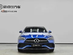 2023 Mercedes-Benz C-Class C 350 eL PHEV, синий — фото 33