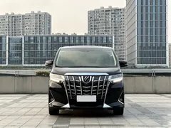 2020 Toyota Alphard 2.5L Hybrid Premium, чёрный — фото 2