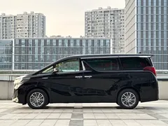 2020 Toyota Alphard 2.5L Hybrid Premium, чёрный — фото 7