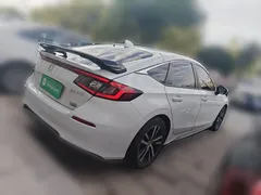 2023 Honda Civic Hatchback 240TURBO CVT, белый — фото 4