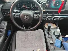 2023 Honda Civic Hatchback 240TURBO CVT, белый — фото 6