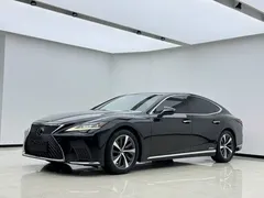 2021 Lexus LS 500h Excellence, чёрный — фото 1