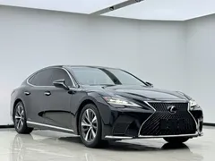 2021 Lexus LS 500h Excellence, чёрный — фото 2