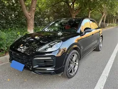 2020 Porsche Cayenne S 2.9T, чёрный — фото 1