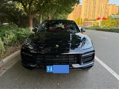 2020 Porsche Cayenne S 2.9T, чёрный — фото 3