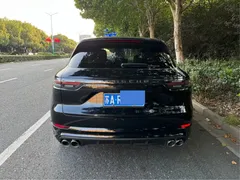 2020 Porsche Cayenne S 2.9T, чёрный — фото 4