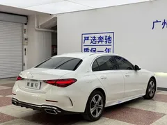 2022 Mercedes-Benz C-Class C 200 L Sport, белый — фото 9