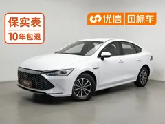 2024 BYD Qin PLUS Honor DM-i PHEV 55km Leading, белый — фото 1
