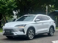 2024 BYD Song PLUS Honor DM-i PHEV 110km Flagship, белый — фото 1
