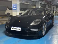 2021 Porsche Panamera 4 Sport Turismo 2.9T, чёрный — фото 1