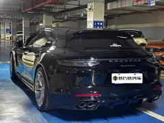 2021 Porsche Panamera 4 Sport Turismo 2.9T, чёрный — фото 4