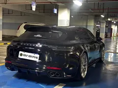 2021 Porsche Panamera 4 Sport Turismo 2.9T, чёрный — фото 6