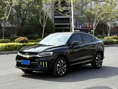 2021 Geely Tugella S 2.0TD AT 2WD, чёрный — фото 1